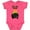 Vintage Hot Pink, variant on Inktastic Halloween, Witch Cauldron, Witch Legs, Potion Boys or Girls Baby Bodysuit