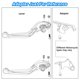 thumbnail image 3 of Juego de manetas de freno de embrague de motocicleta para CB500F 2013-2021, 3 of 9