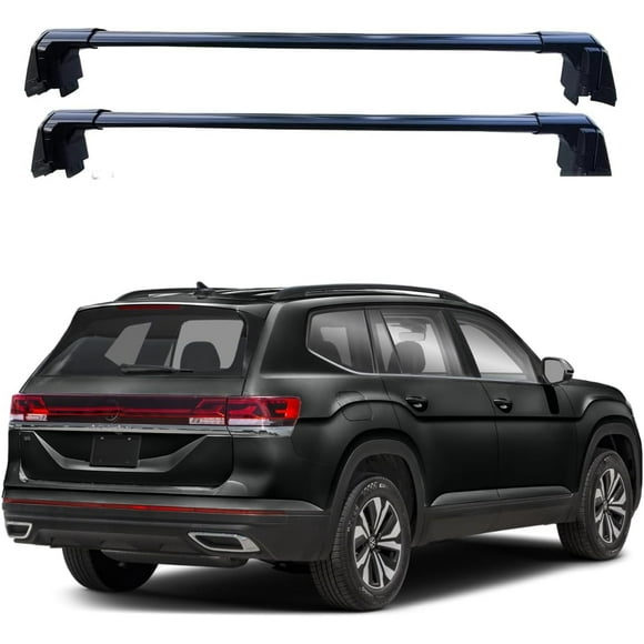 ROKIOTOEX Coyote Roof Rack Crossbars for 2018-2025 Atlas Black Crossbars