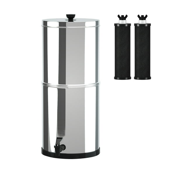 Gravity Water Filter System Water Filtration Bucket for Home Outdoor