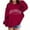 1#Red, variant on Byoo Toddler Girl's Hoodie Los Angeles Printed Hooded Sweatshirt Comfortable Pullover Top