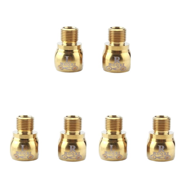 Advancent 1 Pair Bike Fixie Pedal Extender Adapters Screws Extension Type1 NO1