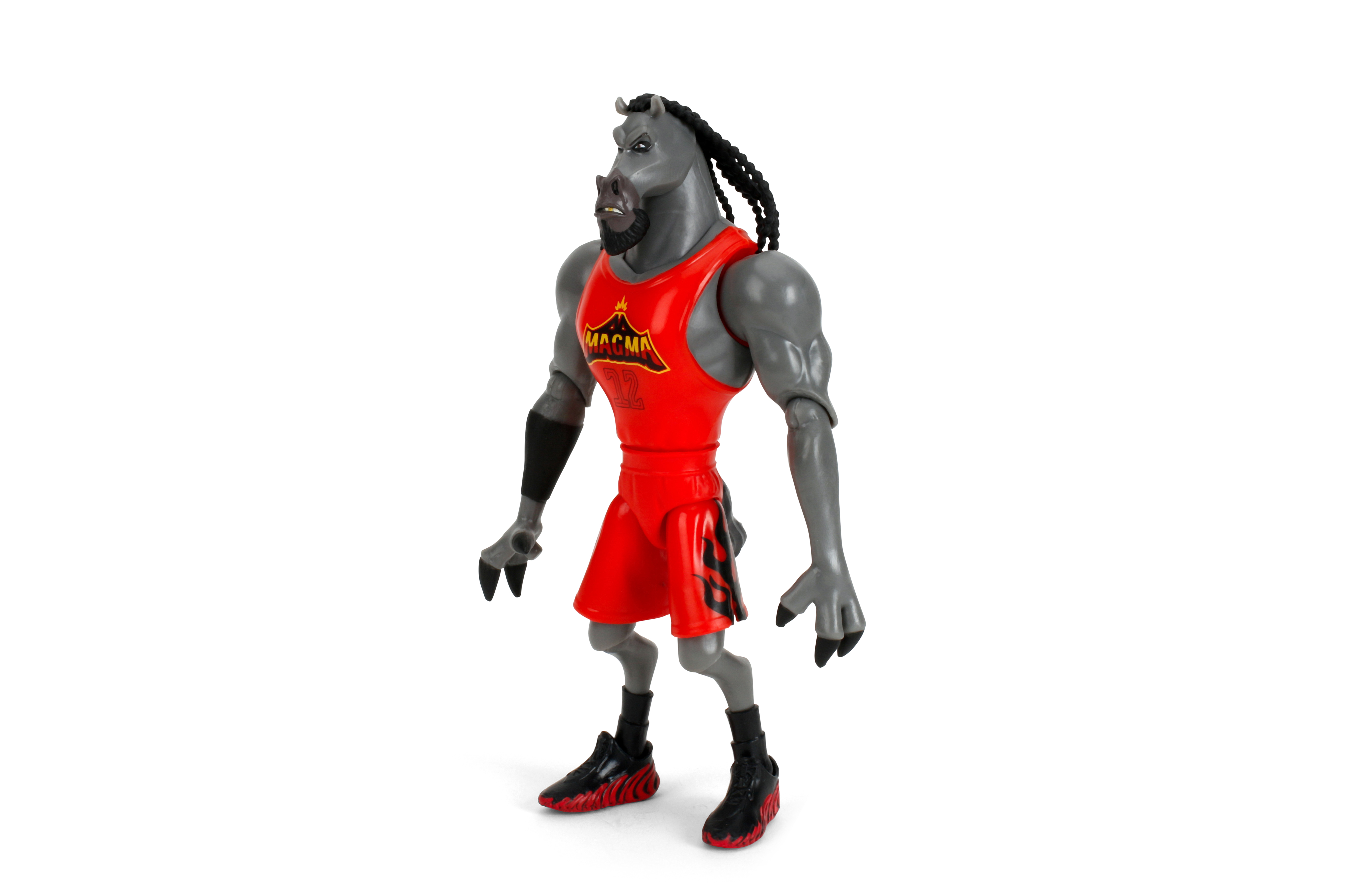 Jada GOAT The Movie Mane Attraction Action Figure – 5” Scale Collectible with Roarball Accessory 5.5” Figure by Jada Toys