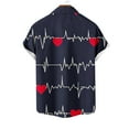 thumbnail image 4 of ZCFZJW Mens Valentines Day Holiday T-Shirts Big and Tall Regular Fit Casual Short Sleeve Button Down Heart Graphic Tees Tops Trendy Comfy Beach Hawaiian Vacation Shirts with Pocket Multicolor#09 L, 4 of 4