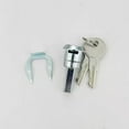 thumbnail image 3 of Toolbox Lock with Keys, Tool Box Lock Replacement, Iron Cabinet Insert Linkage Drawer Lock Set 180° Rotation Unlocking, Tool Box Lock for Storage Compartment Door I3J8, 3 of 5