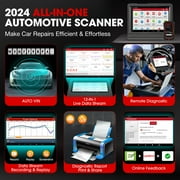 LAUNCH X431 Pro V 5.0 2024 New Bidirectional Car Scan Tool with CANFD/DOIP,FCA AutoAuth,Online Coding&37+Reset All Systems Diagnostic Scanner