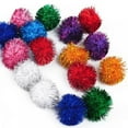 thumbnail image 4 of Prettyui Pet Cat Bite Resistant Interactive Play Glitter Ball Toy Set Of 10 Mixed Colors, 4 of 6