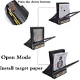 thumbnail image 3 of Airsoft Aim Target,gun Target Trap, Pellet Gun Target With 10pcs Paper Target And 2 Metal Target Plates For Shooting Training Device Banmo, 3 of 4