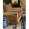 thumbnail image 2 of SAFAVIEH Couture Montford Brazilian Teak Armchair, Natural Teak/Brown, 2 of 11