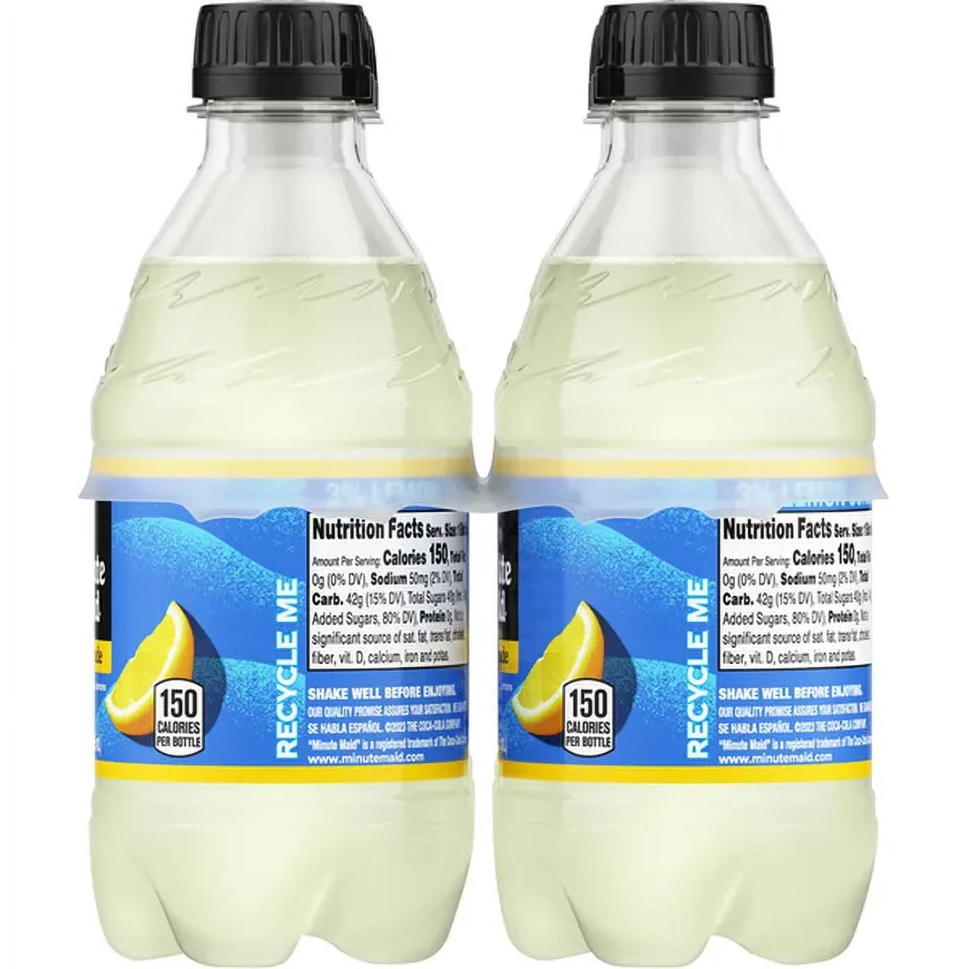 Minute Maid Lemonade Bottles, 12 fl oz, 6 Pack, 4 Sets