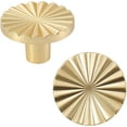 thumbnail image 6 of LZLINGMEI 2PCS Gold Cabinet knobs,Kitchen Cabinet Pulls with Vintage Cupboard Drawers Hardware Handles, 6 of 6