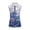 Blue Dragonfly Art, variant on Whosucclay Camouflage Pattern Womens Sleeveless Golf Shirt for Ladies, Half Zip Casual Comfort Golf Sleeveless Pullover for Tennis Athletic Exercise Running