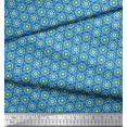 thumbnail image 3 of Soimoi Poly Georgette Fabric Artistic Floral Print Fabric by The Yard 42 Inch Wide, 3 of 3