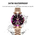 thumbnail image 6 of POEDAGAR Watch for Women Luxury Jewelry Design Rose Gold Steel Quartz Wristwatches Waterproof Fashion Swiss Brand Ladies Watches, 6 of 7