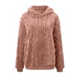 thumbnail image 6 of Puliio Hoodies For Womens Solid Color Long Sleeve Drawstring Pullover Top Womens Winter Fall Casual Losse Trendy Loungewear Hoodless Sweatshirts, 6 of 6