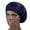 Navy, variant on Satin Sleep Bonnet for Women, Wide Elastic Band Soft Night Sleeping Cap, Silk-Like Hair Bonnet for Curly Natural Braided Hair Overnight Protection