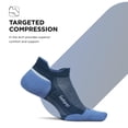 thumbnail image 3 of Feetures Elite Max Cushion No Show Tab Wave- Running Socks for Men & Women, Athletic Compression Socks, Moisture Wicking - Blue Wave , Medium (1 Pair), 3 of 7