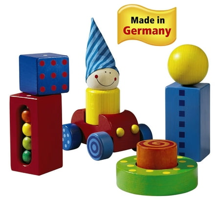 HABA First Blocks - Each with its Own Visual or Acoustic Surprise for Ages 1 and Up (Made in Germany)