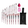 thumbnail image 1 of 18x Pinceles de Maquilje Cepillo de Polvo Brocha de + Bolsa + Pta rosa Zulema pinceles de maquillaje kabuki, 1 of 7