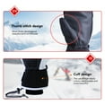 thumbnail image 6 of Aellinatey Waterproof Touchscreens Ski Mittens Gloves for Men Women,Winter Snow Gloves, 6 of 15