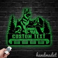 thumbnail image 4 of Handmadetneonsign German Shepherd Metal Wall Art, Dog Metal Sign Wall Decor, Pet Metal Wall Decor, 4 of 5