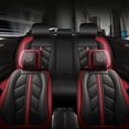 thumbnail image 2 of OTOEZ Car Seat Cover Full set Waterproof Leather Cushion Protector, 2 of 8