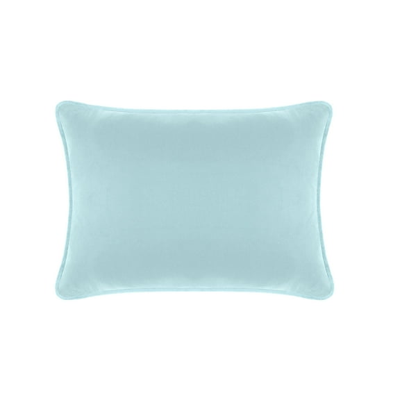 Coordinating Pillow - 14x20 - Aqua Velvet