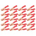 thumbnail image 4 of Electric Test Clip,  Test Clamp PVC Insulating Sleeve 50A Steel Copper Plated Treatment  For Electronic Instruments Red,Black, 4 of 8