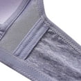 thumbnail image 6 of Mrat Bras for Women Underwire Women Lace Bralette Plus Size Vest Crop Wireless Lingerie Deep V Underwear Camisole Cute Bra Sticky Bra L_17 Blue 4XL, 6 of 9