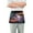 Colorful Galaxy with Swirling Nebulas, variant on Seagull and Seaside City Server Apron with 3 Pockets Waterproof Waitress Waist Short Apron for Man Woman 12 Inches