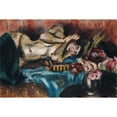 thumbnail image 3 of Henri Victor Gabriel Le Fauconnier 18x13 Black Modern Framed Museum Art Print Titled - Half Act with Rose Bouquet (1920), 3 of 5