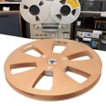 husxh 7 In X 1/4 In Open Reel Audio Tape Empty Nab Hub Aluminum Empty