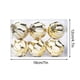 thumbnail image 4 of Xihbxyly Bolas Navideñas de Plástico Pintadas a Mano, Resistentes y Duraderas, Ideales para Decorar Fiestas o Árboles, Ideales para Coronas o Centros de Mesa, de Múltiples Formas y Tamaños, Juego de, 4 of 7