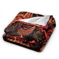 thumbnail image 3 of Bray Wyatt Blanket, Super Soft Throw Blanket, Cozy Flannel Blankets For Boys Girls, Warm Blankets For Couch Sofa Bed, 60"X50", 3 of 9