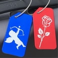 thumbnail image 2 of Etiquetas de metal para equipaje Strade Fareast Limited 6 piezas, 2 of 8