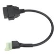 thumbnail image 1 of Adaptador De Cable De Diagnóstico, Cable De Diagnóstico OBD2 Resistente Al Agua De Comunicación Estable, Ligero Para Motocicletas ANGGREK Otros, 1 of 8