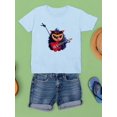 thumbnail image 3 of Hairy Monster With Guitar T-Shirt Juniors -Image by Shutterstock,  x-Small, 3 of 4
