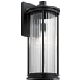 thumbnail image 2 of Kichler 59024 Barras 20" Tall Outdoor Wall Sconce - Black, 2 of 5