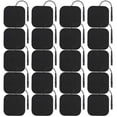 thumbnail image 1 of Electrodo autoadhesivo, 20 almohadillas de repuesto para unidad TENS de 5 x 5 cm, almohadillas para masajeador muscular, almohadillas TENS para electroterapia, 1 of 5