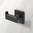 thumbnail image 2 of Gatco 4055AMX Elevate Double Robe Hook, Matte Black, 2 of 5