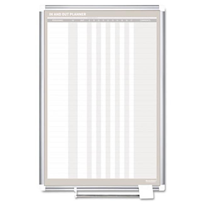 In Out Magnetic Dry Erase Board 24x36 Silver Frame Walmart In Out Magnetic Dry Erase Board 24x36 Silver Frame Walmart