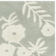 thumbnail image 2 of SAFAVIEH Soho Shelby Abstract Floral Wool Area Rug, Grey/Ivory, 2' x 3', 2 of 4