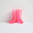 thumbnail image 2 of Botas de lluvia para muñeca Homerr, 1 par, modelo de botas de lluvia, botas largas de lluvia de goma en miniatura, calzado para decoración, botas de goma en miniatura, 2 of 8