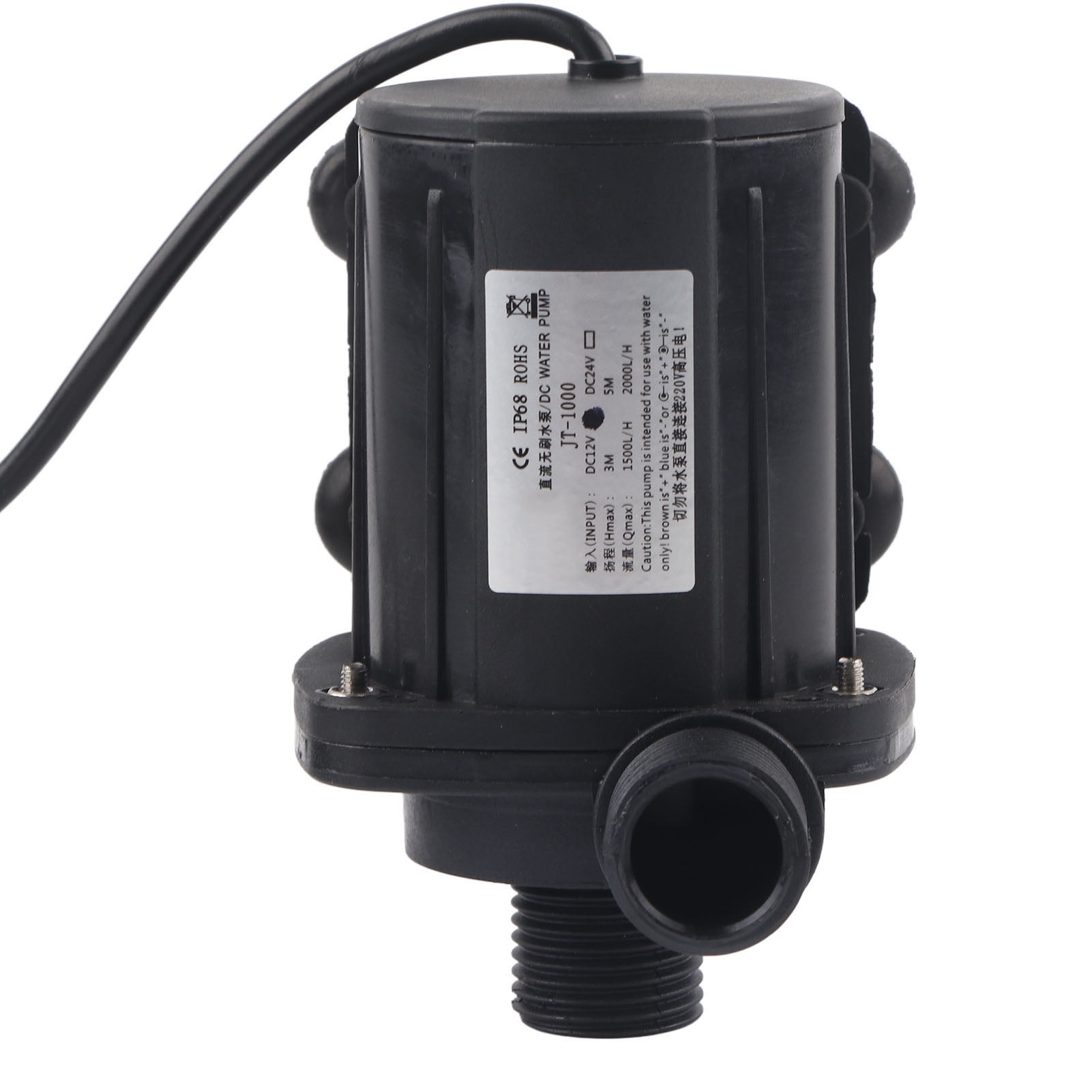 Pompes à eau Pompe de bassin, DC 12V Mini pompe de surpression 800L/H 5M Moteur sans balais Pompe submersible pour fontaine piscine Système de circulation solaire Fontaine piscine | Rakuten