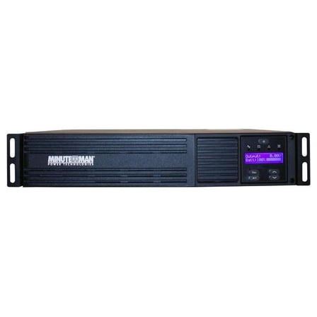 Minuteman EXR Series EXR3000RT2U - UPS (rack-mountable / external) - AC 120 V - 2700 Watt - 3000 VA - 1-phase - RS-232, USB - output connectors: 7 - 2U - 19"