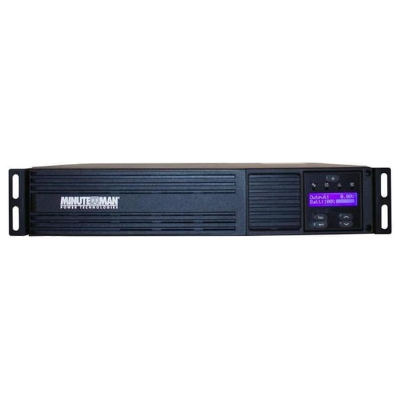Minuteman EXR Series EXR3000RT2U - UPS (rack-mountable / external) - AC 120 V - 2700 Watt - 3000 VA - 1-phase - RS-232, USB - output connectors: 7 - 2U - 19"