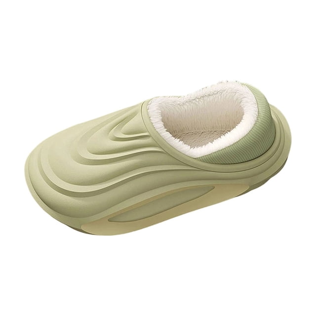 Pantoufles pour Femmes Intérieur et Extérieur, Semelle Épaisse Imperméable Chaudes Confortables Intérieur Extérieur Automne Hiver, Pantoufles pour Femmes