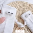 thumbnail image 2 of 2 Pairs Magnetic Holding Hands Socks - Funny Gifts for Women & Men, Teens, Couples, Friends, 2 of 11