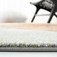 thumbnail image 4 of SAFAVIEH Hollywood Celandine Abstract Area Rug, Grey/Orange, 4' x 6', 4 of 8