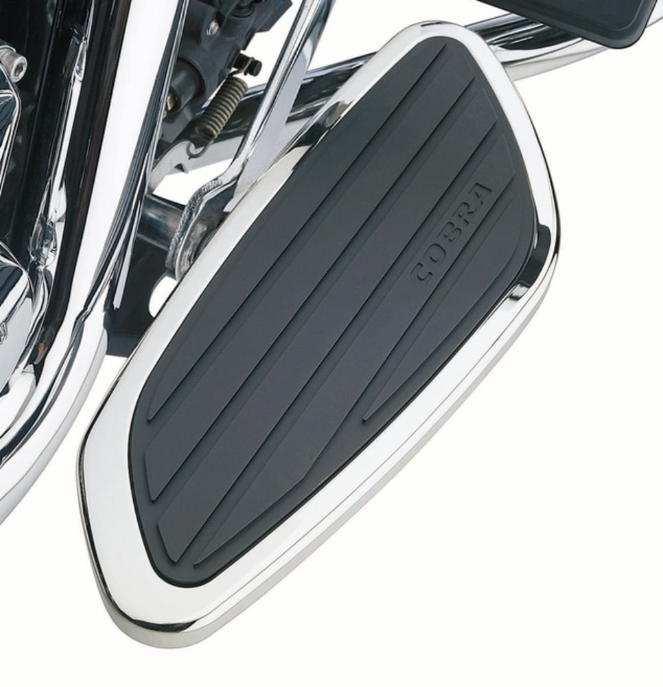 Cobra Swept Front Chrome Floorboards for '04-09 Honda